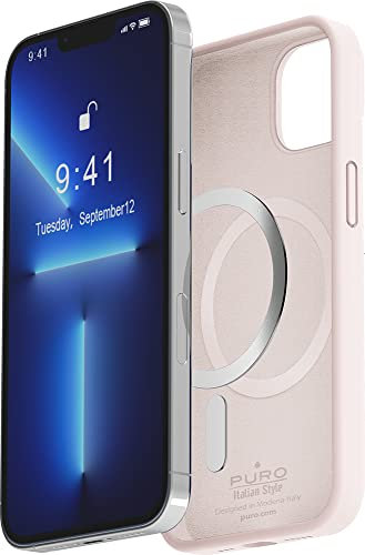 PURO Icon MAG Schutzhülle für iPhone 14 Pro MagSafe (Dusty Pink)