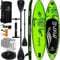 KESSER® Aufblasbares SUP Board Set Stand Up Paddle Board Premium Surfboard Wassersport | 6 Zoll Dick | Komplettes Zubehör | 130kg