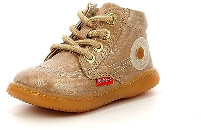 KICKERS KICKBUBBLY, Stivaletto Unisex-Bambini, Champagne, 24 EU