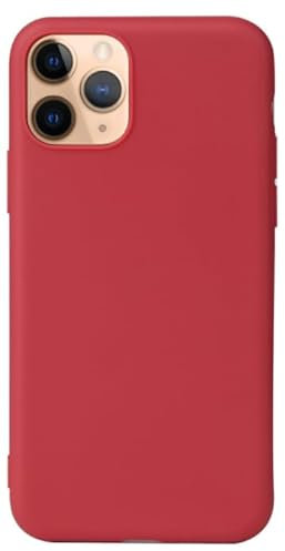 westwindstore Silicone Mobile Phone Case for iPhone Models iPhone 12 Mini Red