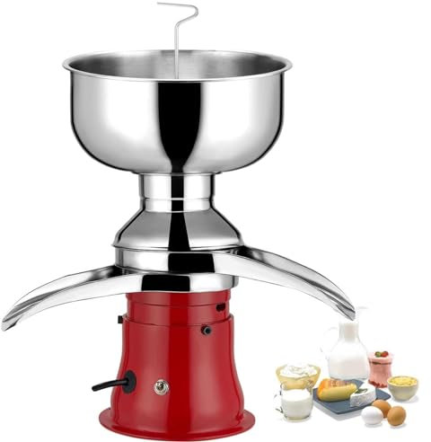 URJWAN éCréMeuse éLectrique, éCréMeuse Centrifuge De CrèMe De Lait FraîChe, éCréMeuse éLectrique 50l/H, éCréMeuse Centrifuge, IdéAle pour Le Beurre, La CrèMe Et Le Lait éCréMé