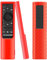 Remote Case Cover for Samsung Smart TV Remote | BN59 Series Straight Controller Universal Silicone Battery Cover Sleeve Red