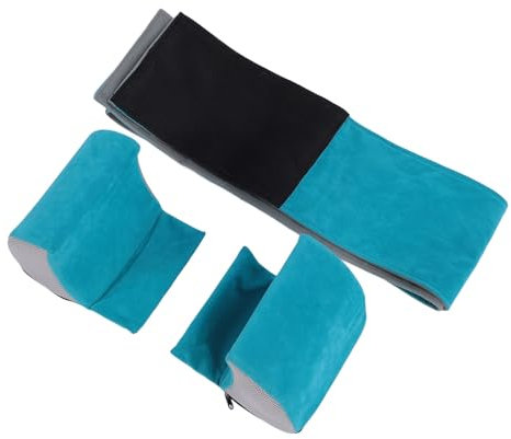 ZJchao Soporte Lateral para Almohada de Posicionamiento de la Cabeza en Silla de Ruedas, Estabilizador de Cuello con Funda Extraíble, Protectores Laterales de Apoyo para Estabilidad y