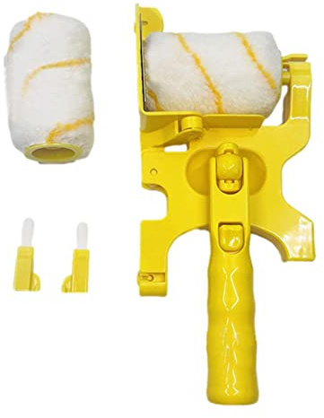 Clean Edge Paint Edger Roller, Clean Cut Paint Edger Tool For Ceilings Walls With Replacement Roller, Removable Multifunctional Cleaning Brush For Ceiling Wall, No Drip Paint Roller