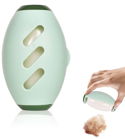 Reusable Gel Lint Roller Ball for Pet Hair, Stick it Roller Ball, Potable Travel Pet Hair Remover Roller,Washable Gel Lint Rollers Ball, Mini Lint Removal Tool,for Carpet,Bedding and Sofa (Green)