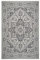 oKu-Tex In- & Outdoor Teppich UV-resistenter Teppich für draußen und drinnen Vintage orientalisch, Veranda, Küche, Bad Sisaloptik grau schwarz, 120 x 170 cm