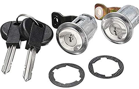 KIT Serrures Porte + barillets Compatible avec Citroen Berlingo Xsara Peugeot Partner 206 306 Saxo 252522 + clés @Pro-Plip