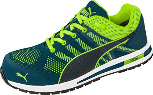 PUMA SAFETY Unisex Pu643170-40 Leichtathletikschuh, blau-grün, 40 EU