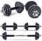 Lions 20kg Adjustable Dumbbells Set - Cast Iron Dumbbells Weight Barbell Set For Men Women, Home Gym Workout Fitness Weight Lifting Dumbell Pair Hand Weights
