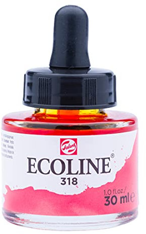 Ecoline Flüssig-Aquarellflasche 30 ml Karmin 318 (11253181)