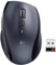 Logitech Marathon M705 - kabellose Maus (für Notebook/Computer mit 3 Jahren Batterielebensdauer) einfarbig 3er Pack