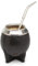 Yerba Mate Kürbis-Set mit Edelstahl-Trinkhalm, handgefertigtes Yerba Mate-Becher und Bombilla-Set aus Argentinien, Strand-Essentials, Geschenkidee für Geschenke, Reisebecher Mate