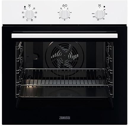 Zanussi ZOHNF1W1 Horno eléctrico 72 L 2780 W Negro, Blanco A+
