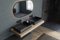 BERNSTEIN - Vasque Lavabo Rectangulaire à poser Gris Mat 74x50x13cm + Bonde pop-up, Lave main Acier inoxydable - Design, Robuste & Durable - NT12