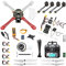 HAWK’S WORK F450 Drone Kit to build, Frame + Pixhawk + GPS + Power Module + ESC + Brushless Motor + Prop + Battery + RC Transmitter & Receiver + Accessory + Guild Book & Video (Set A)