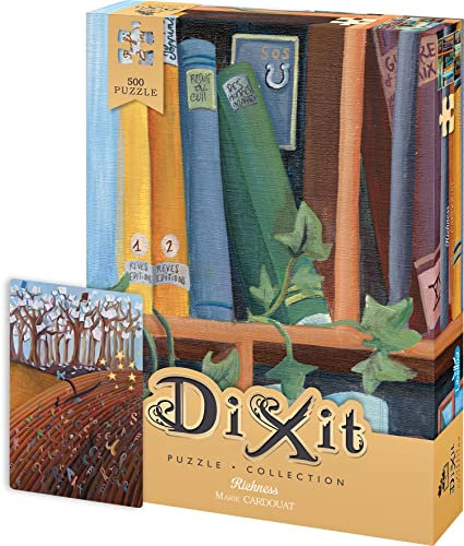 Libellud | Dixit Puzzle Collection | Motiv: Richness | 500 Teile | Format: 34 x 48 cm | Ab 6+ Jahren | Sprachneutral