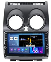 Eouyt Android 10.0 Autoradio SAT NAV Radio per Nissan Qashqai J10 2006-2013 Navigazione GPS 9 Pollici Car Stereo Radio con Funzione SD USB Bluetooth MirrorLink Controllo del Volante