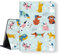LI-LOVE Funda para iPad de 9ª 8ª 7ª generación de 10.2 Pulgadas 2021 2020 2019 versión Delgada Ligera Protectora Suave TPU Folio Stand Cover Cute Dog Smart Auto Wake Sleep ángulos Ajustables Funda de