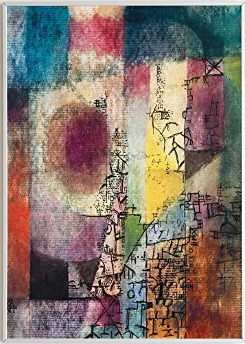 JOPRICO Paul Klee Poster Kunstdruck - Untitled (1914) - berühmte Gemälde Impressionismus Kubismus Größe 50x70 cm | 20x28 inch