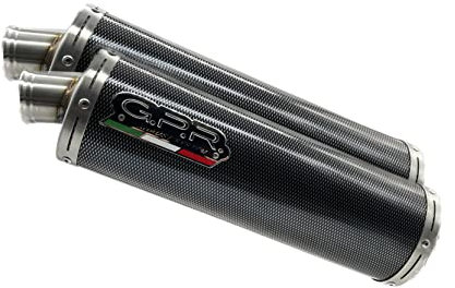 GPR Auspuff Cagiva Raptor 1000 2000/03 Paar Auspuff zugelassen mit GPR Classic Poppy