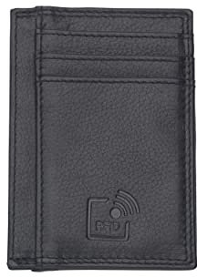 Josephine Osthoff BRÜSSEL CARDHOLDER echt Leder mit RFID Schutz, Farbe:Schwarz