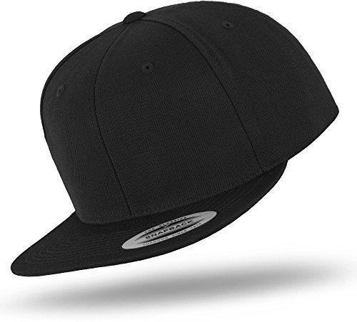 Flexfit Black/Black-6089M- im Bundle mit UD Skull Bandana