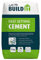 Laeto Build It Fast Set Cement Ready Mixed Just Add Water, Quick Drying Cement Suitable For Concrete Steps, Drives & Paths, Render Repair, Setting Manholes & Fence Posts - 1 x 25kg Bag
