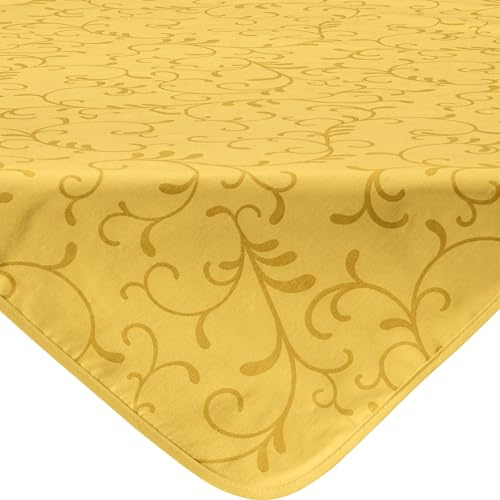 Erwin Müller Mitteldecke Essen abwaschbar Curry Größe 80x80 cm