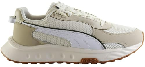 Puma Herren Wild Rider Futurism Turnschuhe, Pristine/White, 42.5 EU
