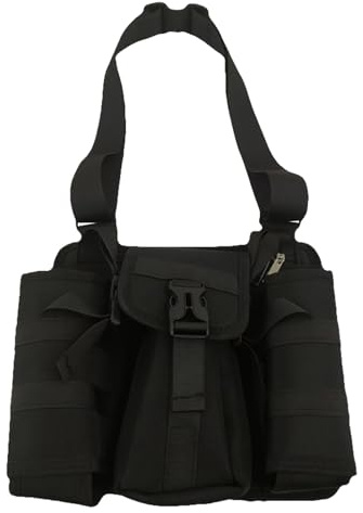 Sac à dos de sport à bandoulière avec porte-bouteille d'eau, sac à dos d'entraînement de sport avec plusieurs poches, sac à bandoulière de voyage, sac à bandoulière, sac de transport réglable, pour la