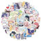 Azur Lanes Aufkleber, 50 Pcs Funny Niedlich Figur Vinyl Wasserdichte Stickers Für Party, Wasserflasche Scrapbook Laptop Skateboard Computer Für Teens Studenten
