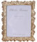 BM-009-1 Elegante marco de fotos de estilo barroco con diseño de hojas, estilo rústico, marco de fotos decorativo, tamaño de foto 20 x 25 cm (8 x 10 pulgadas), oro antiguo