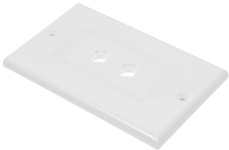 ANDRESLAD Dual Wire Terminal Audio Speaker Plugs Speaker Cables for HiFi Wall Plates for Media Outlets