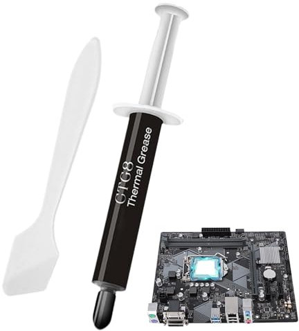 Connessione termica, CTG8 - Pasta termica per CPU 1G/2G/4G, annoiabilità termica, facilmente applicata, paste termiche per dissipatori di calore, console