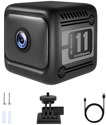Kangnice Intelligente Kamera mit Bewegungserkennung mit 1080P und Nachtsicht USB Anschluss, einfach für zu Hause und Büro Intelligente Bewegungserkennung