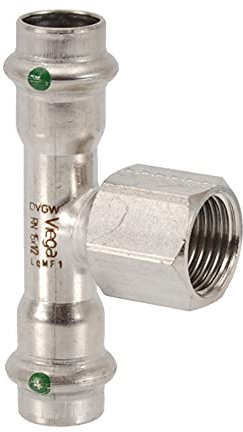 T-Stueck SANPRESS INOX 2317.2 437206 28x3/4x28mm aus nichtrostendem Stahl