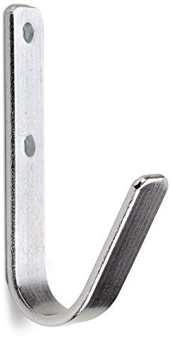 OrgaTech Universalhaken flach 82 x 35 mm Gerätehalter Montagehaken Allzweckhaken