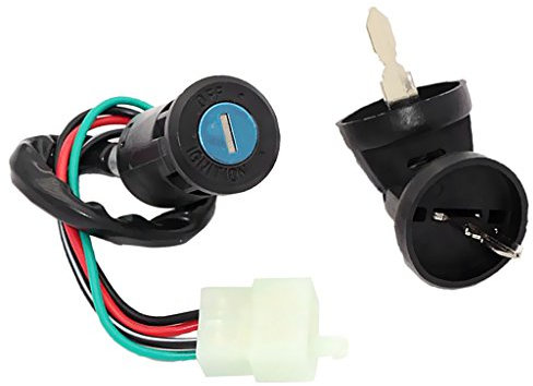 Shiwaki Clé De Contact à 4 Fils pour 50 90 110 125cc Chinois ATV TAOTAO Dirt Bike
