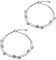 Flongo 2 Stück BFF Armbänder Unendlichkeitszeichen und Herz Freundschaftsarmband aus Edelstahl Silber und Roségold Armbänder für Beste Freundinnen/Schwestern/Mutter und Tochter