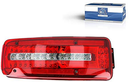 DT Spare Parts Rückleuchte links, mit Kennzeichenleuchte 3.32026 Heckleuchte für LKW