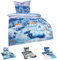 Niceprice Winter Flausch Fleece Microfaser Bettwäsche, Winterlandschaft Motive, 4tlg. Winterhimmel , 1 Stück , 135x200
