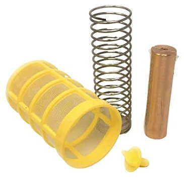 DiscoverMyStore Solar-Pool-Ionisator-Ersatz-Kit für Pools über 45.000 Gallonen, inklusive Kupferanode, Korbschirm, Feder und Schraube, hält das Wasser kristallklar