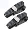 Nothers Brillenhalter Auto,2 Stück Brillenhalter für Auto Sonnenblende,180° Rotational Sonnenbrillenhalterung Auto,Sonnenbrillen Brillen mit Kartenkarten Clip
