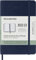 Moleskine - 18 Monate Wochenplaner, Terminkalender 2022/2023, Wochenplaner mit Weichem Einband und Gummibandverschluss, Maß Pocket 9 x 14 cm, Farbe: Saphirblau