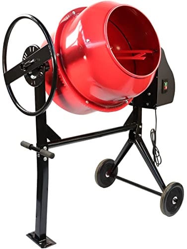 Excel 140L Portable Cement Concrete Mixer 230V 550W with Wheels