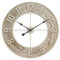 HAODING Wohnzimmer Dekoration Gartenuhr Wetterfest Outdoor Dekoration Uhren Wanduhren 23 Zoll Retro Große Outdoor Uhr Garten Riesige Open Face Wanduhr Gartenuhren Silent Quartz Für Indoor