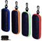 Jlnmmn 4 Pezzi Custodia Occhiali da Sole, Astuccio per Occhialini con Cerniera, Custodia per Occhiali da Viaggio, Custodia Rigida per Occhiali Portatile, per Occhiali Miopia, Occhiali da Sole