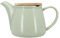 NOVASTYL - Théière anna 500ml en grès celadon avec couvercle en hevea - 3020359