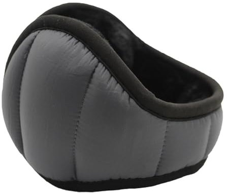 Ohrenwärmer Wasserdicht Winter Ohrenschützer Faltbar Klassisch Earmuffs Gefüttert Kälteschutz Ohrwärmer Extra Warm Ohrenschutz Ohrenmuscheln Verdickt Ohrwärmer Damen Herren Outdoor Winddicht Grau
