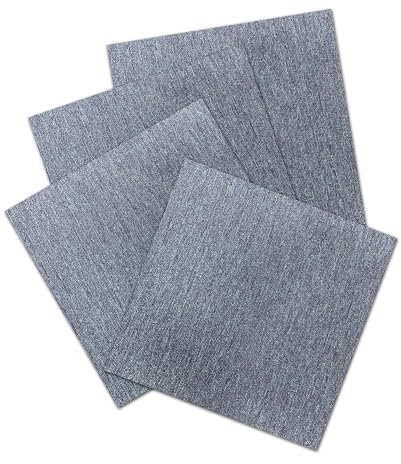 20 x Carpet Tiles 5 SQM Heavy for Bedroom Living Room Office Premium Flooring Rugs Floor Tile Hardwearing Anti-Slip Floor Covering, Bitumen Backed (Blue)